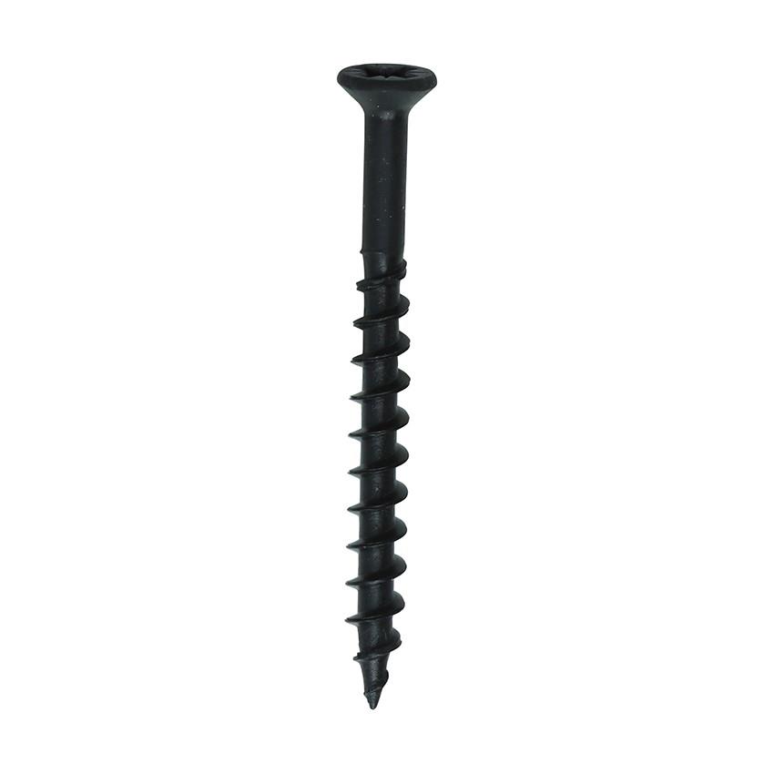 Timco 40045CARC Single Thread Carcass Screw; 4.0 x 45mm (8 x 1 3/4