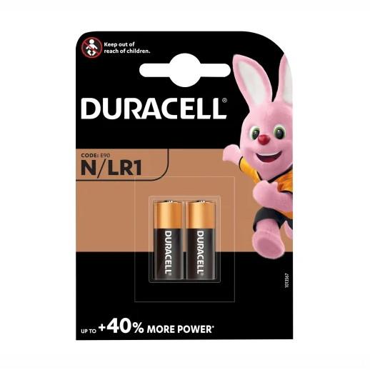 Duracell LR1 Plus Power Battery; Alkaline; Pack (2)