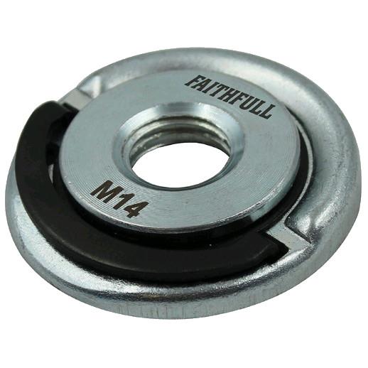 Faithfull FAIAGFNM14 Fixtec Quick-Change Angle Grinder Locking Nut; M14