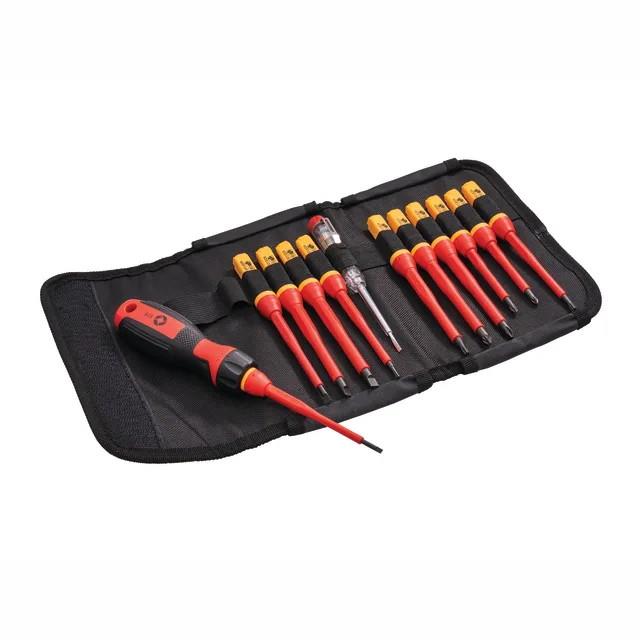 Faithfull FAISDVDES13W 13 Piece Quick Change VDE Screwdriver Set