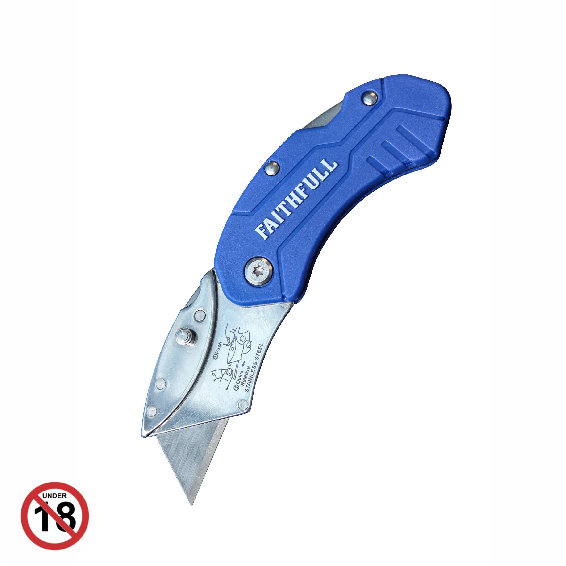 Faithfull Nylon Utility Folding Knife