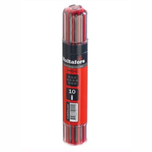 Hultafors 650110 Dry-Marker Leads; Graphite; Pack 10