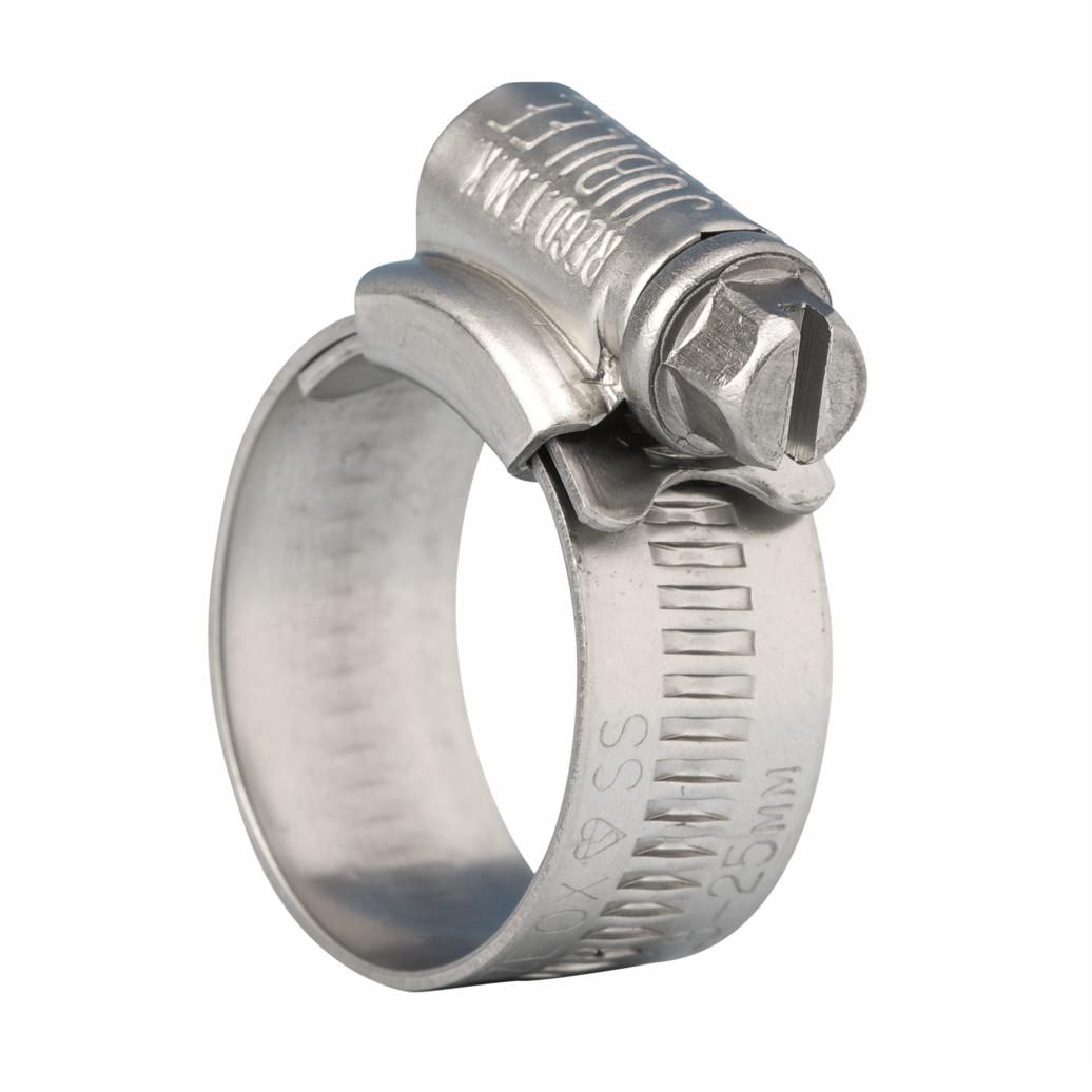 Powergrip Wormdrive Hose Clip; Stainless Steel (SS)(304); Size 000; 9.5 ...