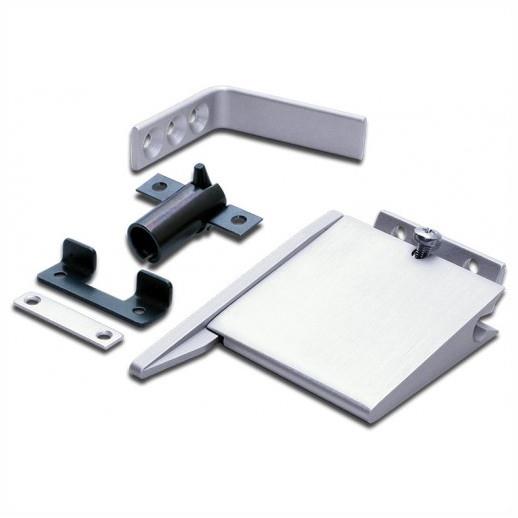 Door Selector; Wedge Type; Silver Anodised Aluminium (SAA)