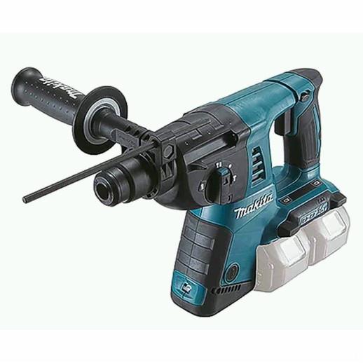 Makita DHR264ZJ LXT 3 Mode SDS Plus Hammer Drill; Twin 18 Volt; 26mm Max In Concrete; Complete With Quick Change Chuck; Bare Unit (Body Only); In Case