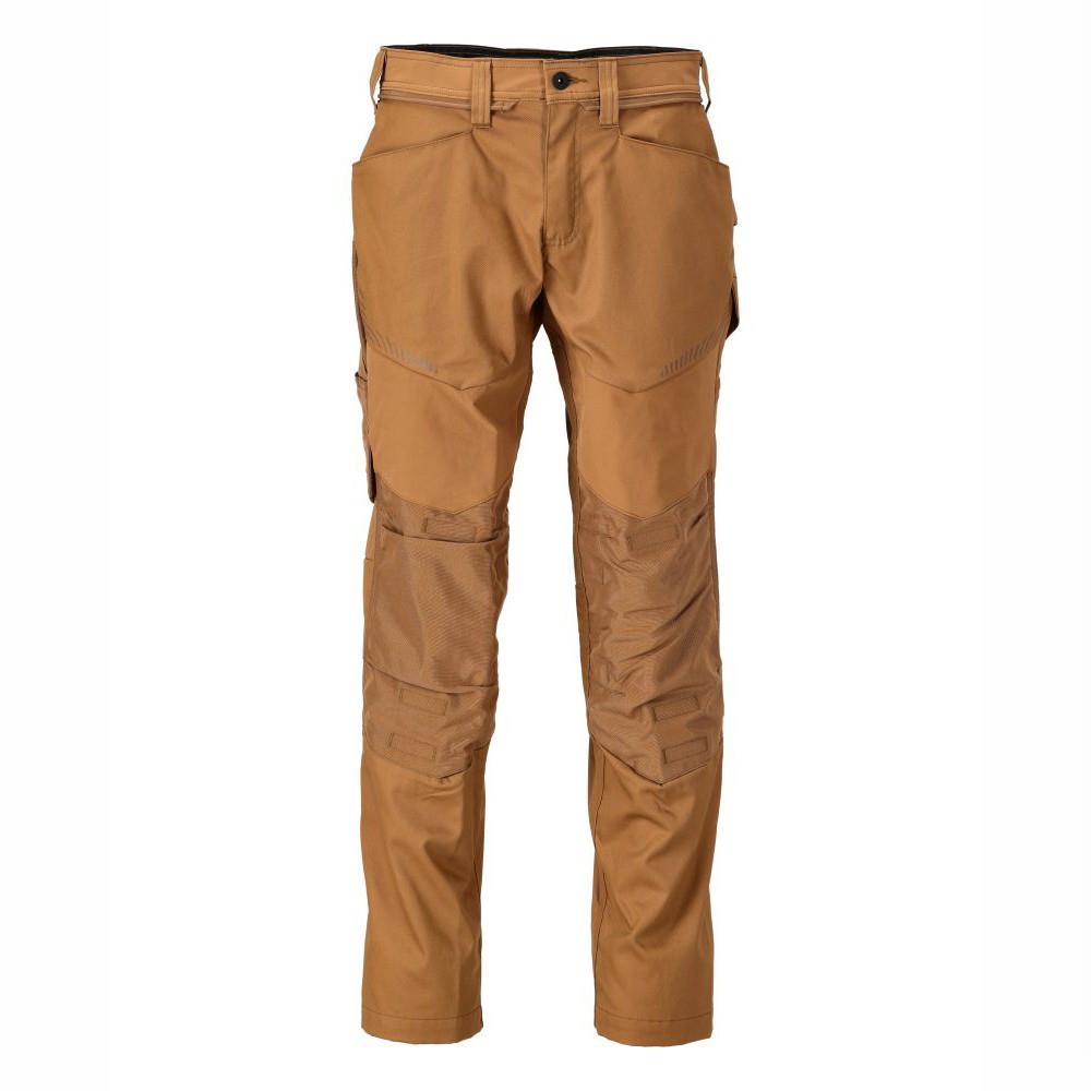 Mascot Customized Lightweight Trousers; With Kneepad Pockets; 22479-230-54; Nut Brown (NBN); Regular Leg (32