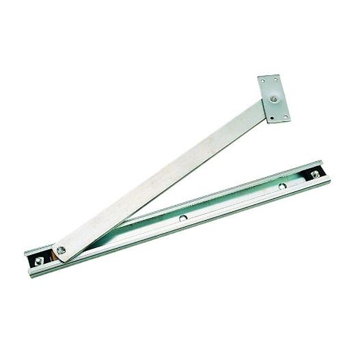 BARY 930000 Concealed Door Limiting Stay; For uPVC & Timber Doors; Bright Zinc Plate (BZP)