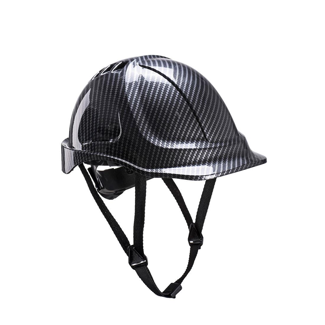 Portwest PC55GRR Endurance Vented Helmet; Wheel Ratchet Head Strap (56-63cm) 4 Point Chin Strap Included; Grey (GR)