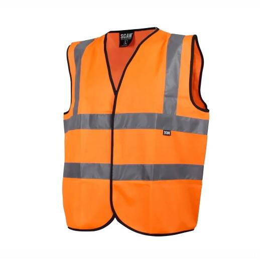 Scan SCAHVWMO Hi-Vis Waistcoat; Orange (OR); Medium (M) (41