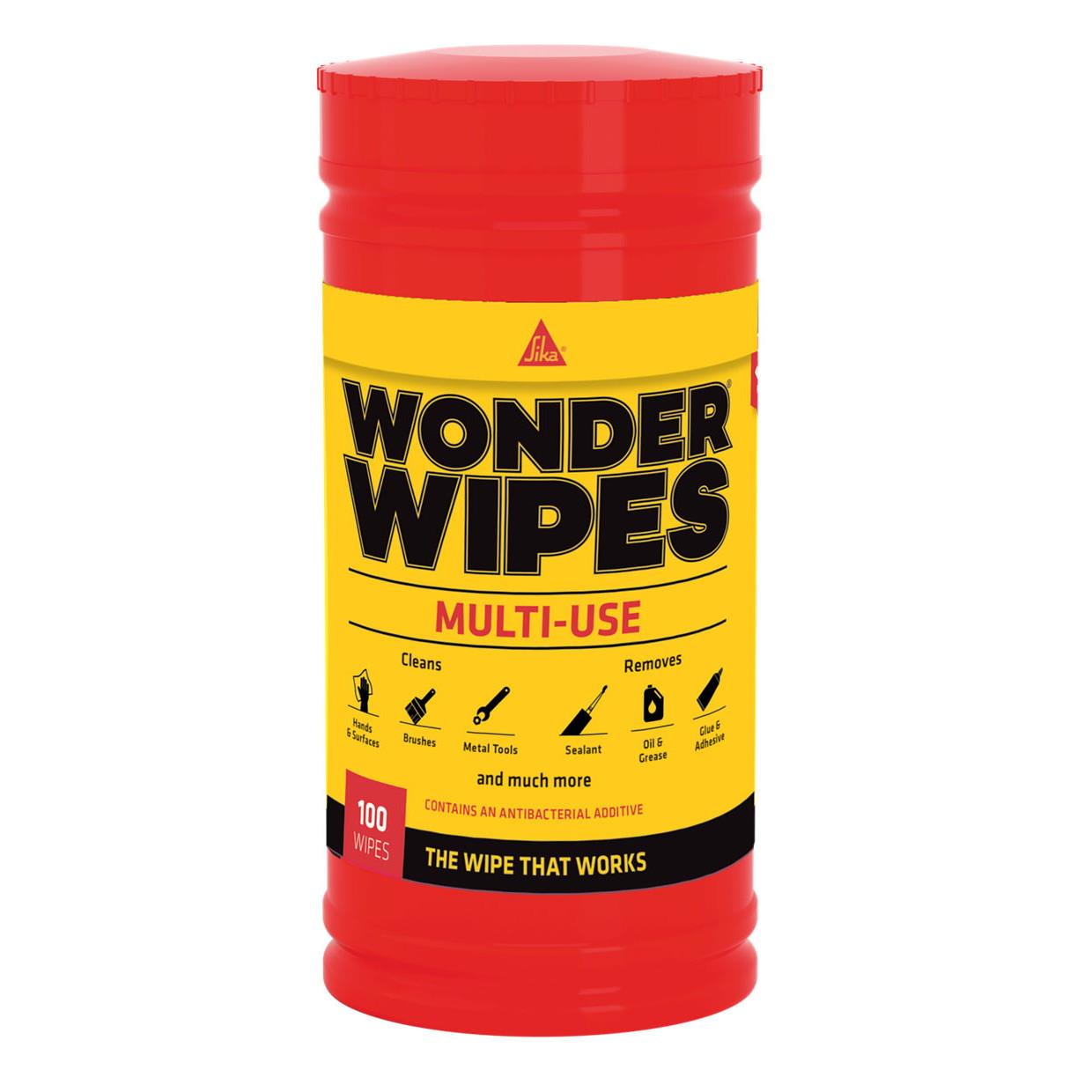 Sika Wonder Wipes; Tub (100)