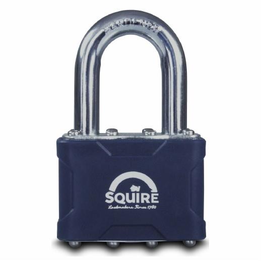 Squire 39 Laminated Pin Tumbler Padlock; 50mm (2"); 40mm (1 1/2") Long Shackle; Security Rating 5; Keyed Alike (KA)