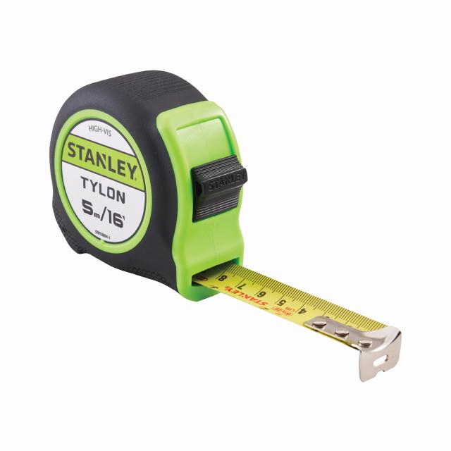 Stanley STHT30602-1 Hi-Vis Tylon Tape; 5 Metre (16ft) (Width 19mm)