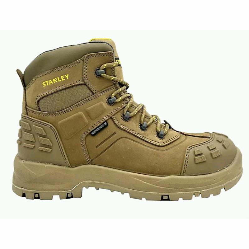 Stanley ATLANTA Waterproof Work Boot; Stone (ST); EN20345:2011-S7; Size 9 (43)