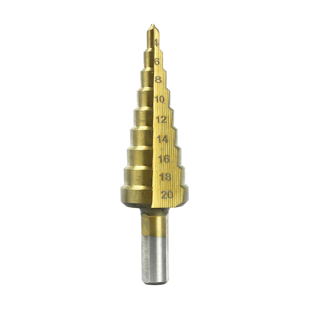 Timco SD420 Step Drill; 4mm - 20mm; 2mm Increments