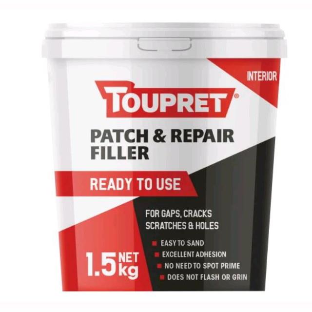 Toupret FGRP1.5GB Ready To Use Patch & Repair; 1.5Kg