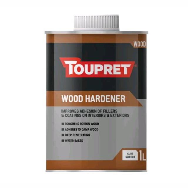 Toupret TTDURBO01GB Wood Hardener; 1 Litre