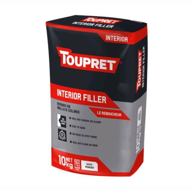 Toupret TTREB7101GB Interior Filler Powder; 10Kg