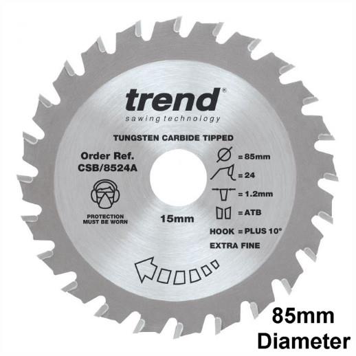 Trend CSB/8524A Craft Circular Saw Blade; 85mm