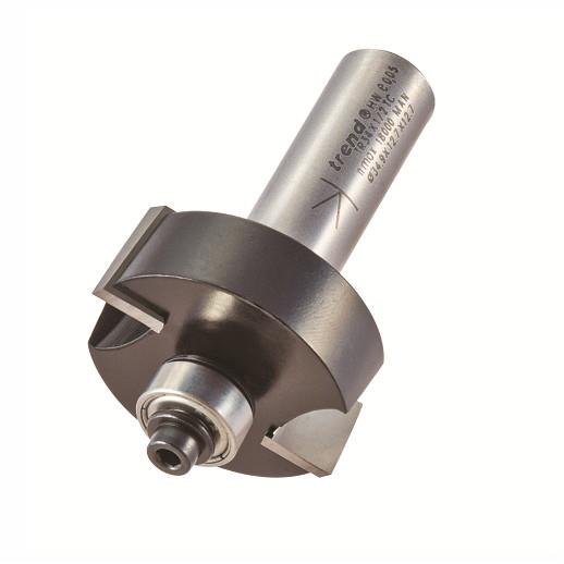 Trend TR34X1/2TC Bearing Guided Rebater; 1/2" Shank; 35.0mm Diameter; 12.7mm Cut