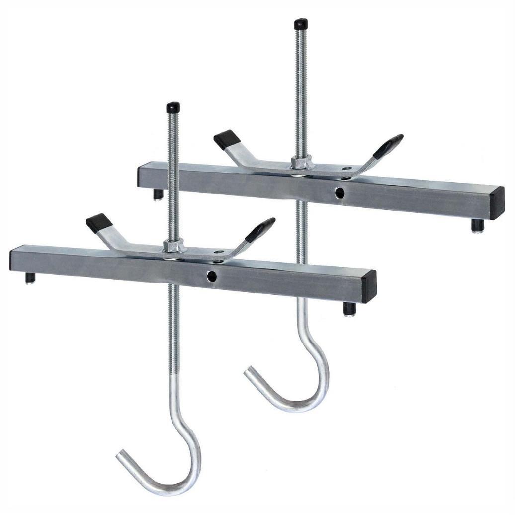 Werner 79009 Aluminium Rak Clamp; Roof Rack Brackets; 3 Ladder Capacity