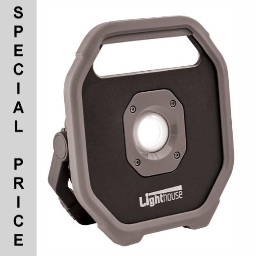 Lighthouse L/HS110R Rechargeable Worklight; 10 Watt