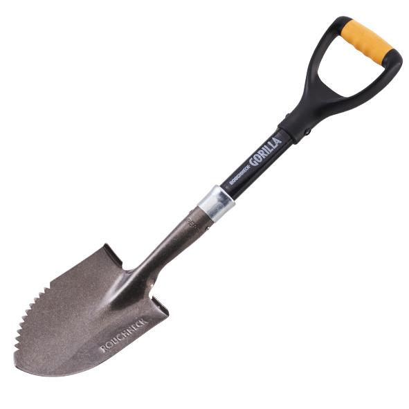 Roughneck 68-005 Micro Serrated Edge Round Shovel; Overall Length 685mm (27